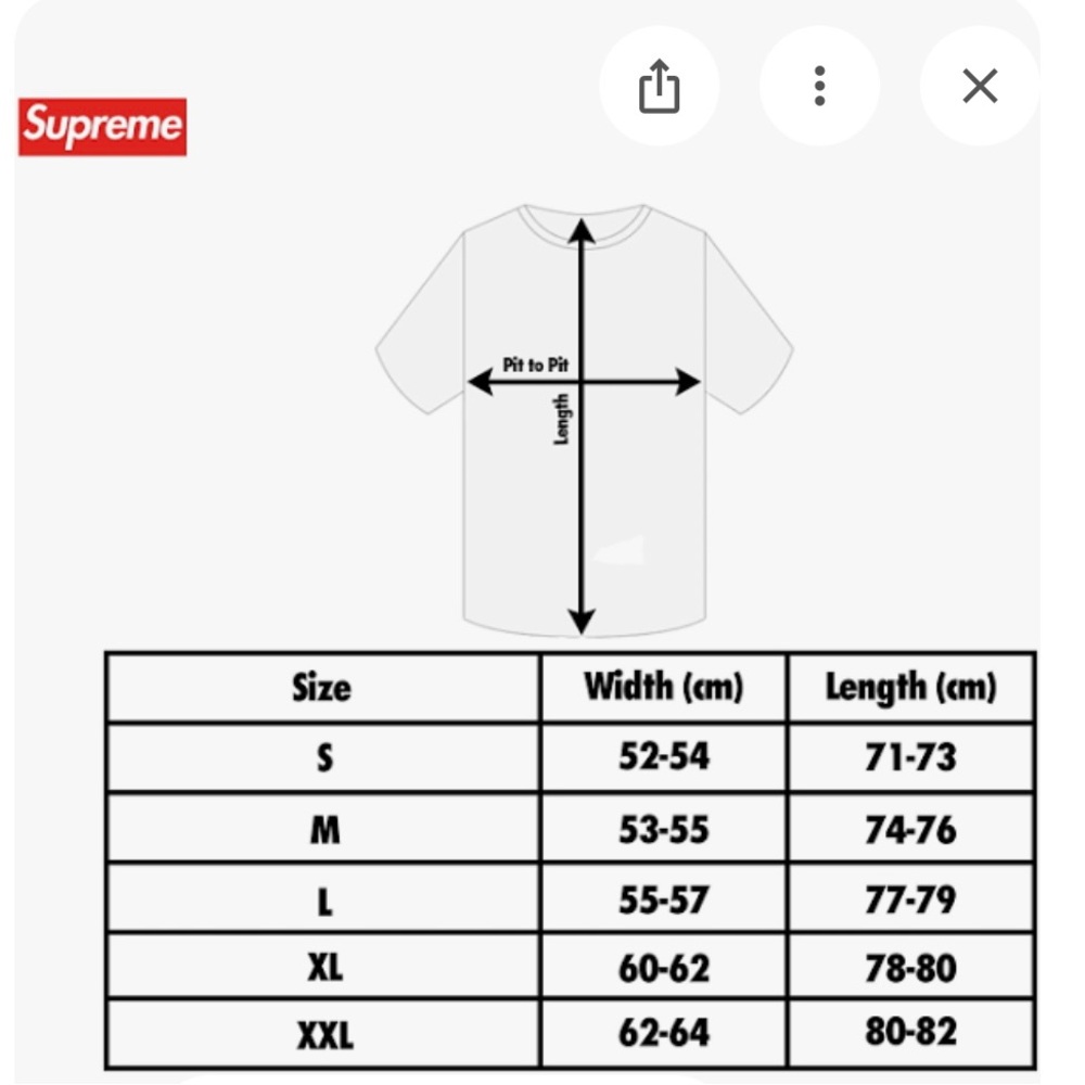 Supreme Men's Dylan Tee, 100% Authentic - Picture 7 of 8